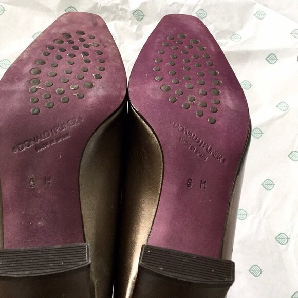 Donald J. Pliner Bronze Heels - Picture 5 of 5